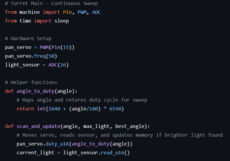 Code screenshot